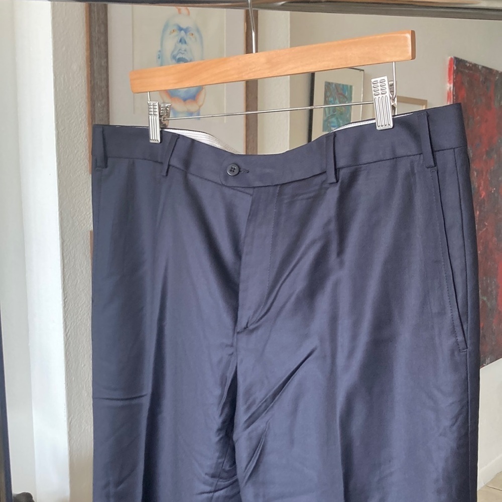 Men's blue pants - Picture 2 of 4